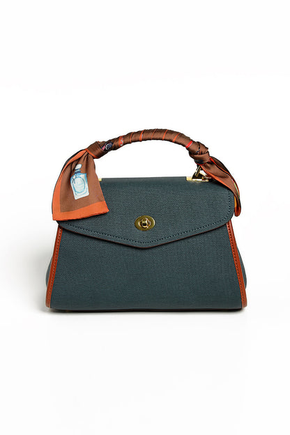 Nishat Linen - Navy Shoulder Bag-428862121-S22