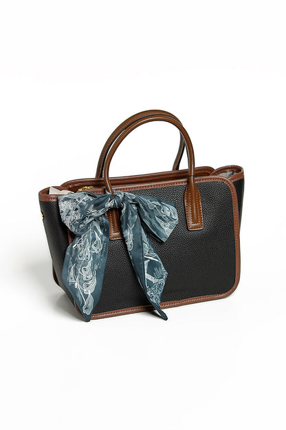 Nishat Linen - Black Shoulder Bag-428902103-S22