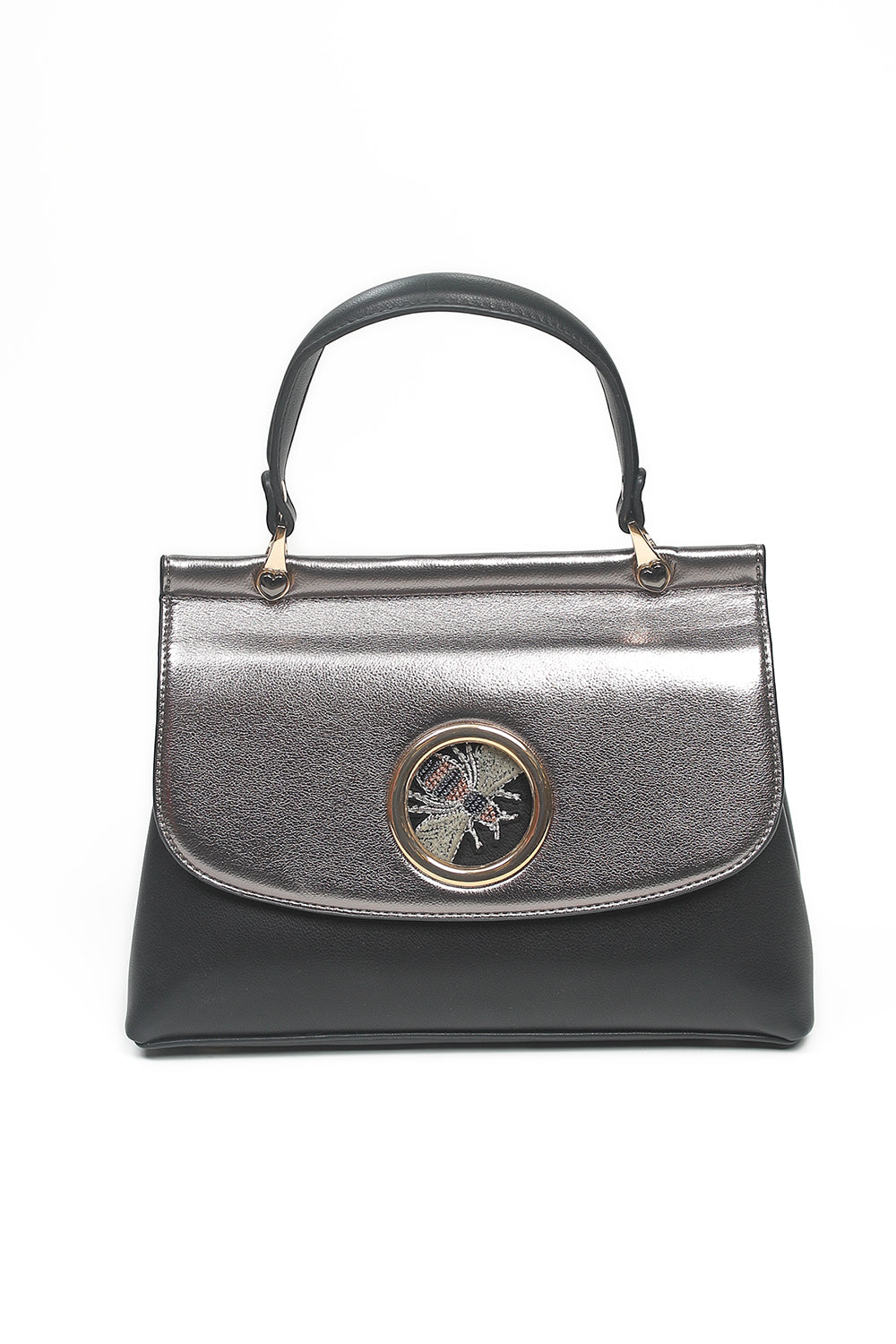 Nishat Linen - Black Shoulder Bag-428912103-W22