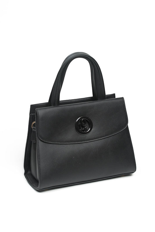 Nishat Linen - Black Shoulder Bag-428932103-W22