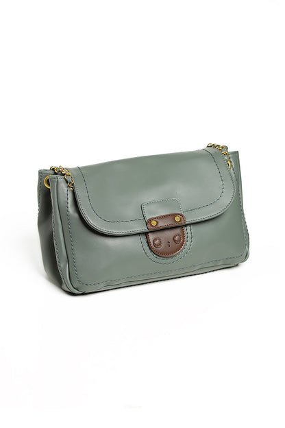 Nishat Linen - Green Shoulder Bag-428982104-S22