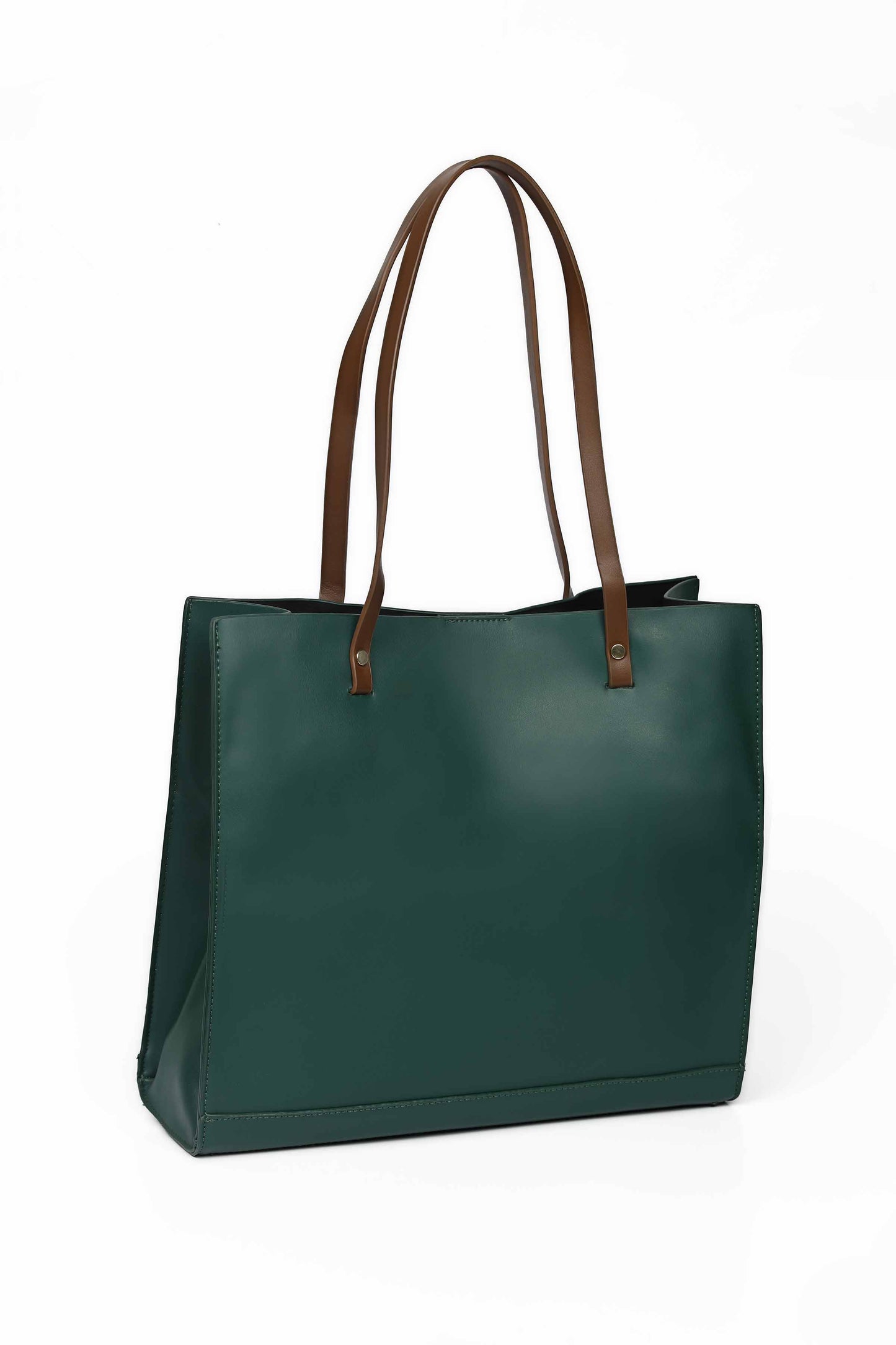 Nishat Linen - Dark Green Hand Bag-430142104