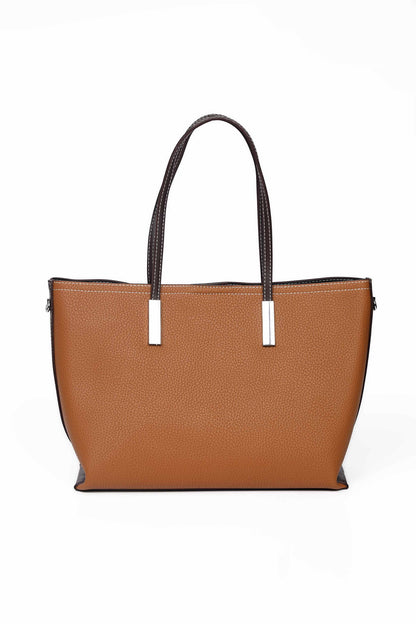 Nishat Linen - Brown Hand Bag-428992113