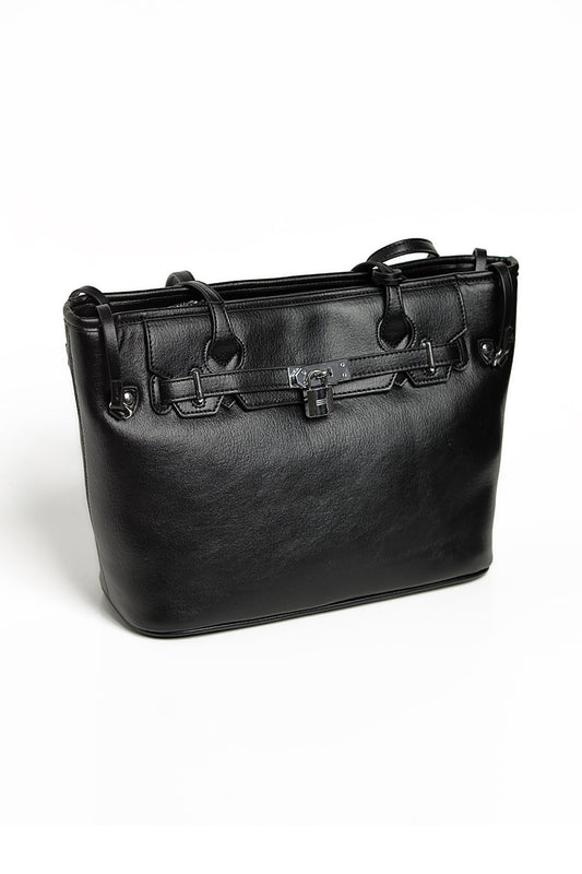 Nishat Linen - Black Hand Bag-429012103-S22