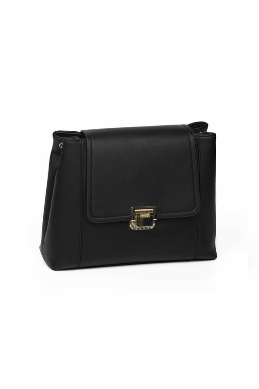 Nishat Linen - Black Shoulder Bag-429052103