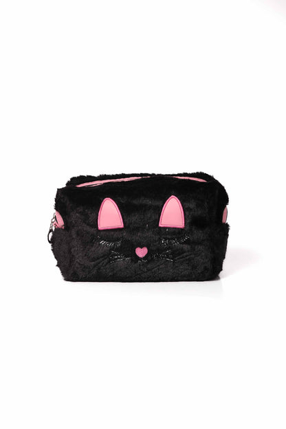 Nishat Linen - Black Vanity Bag-429132103