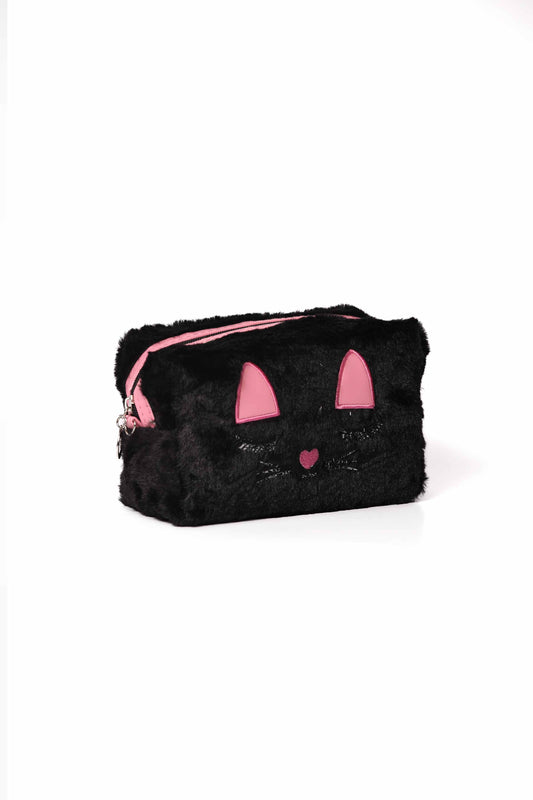 Nishat Linen - Black Vanity Bag-429132103