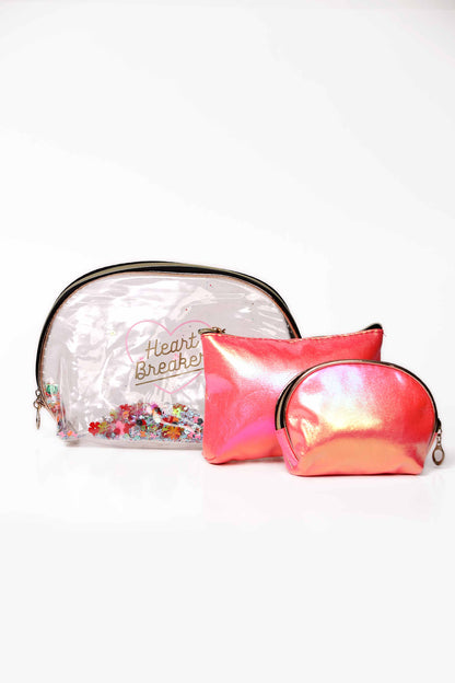Nishat Linen - Pink Vanity Bag-429142105