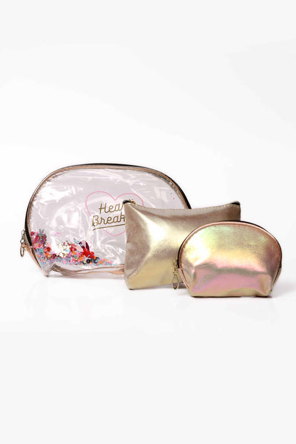 Nishat Linen - Silver Vanity Bag-429142120