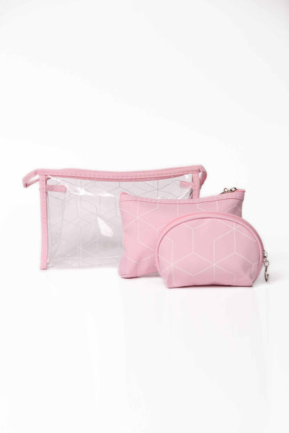 Nishat Linen - Pink Vanity Bag-429182105