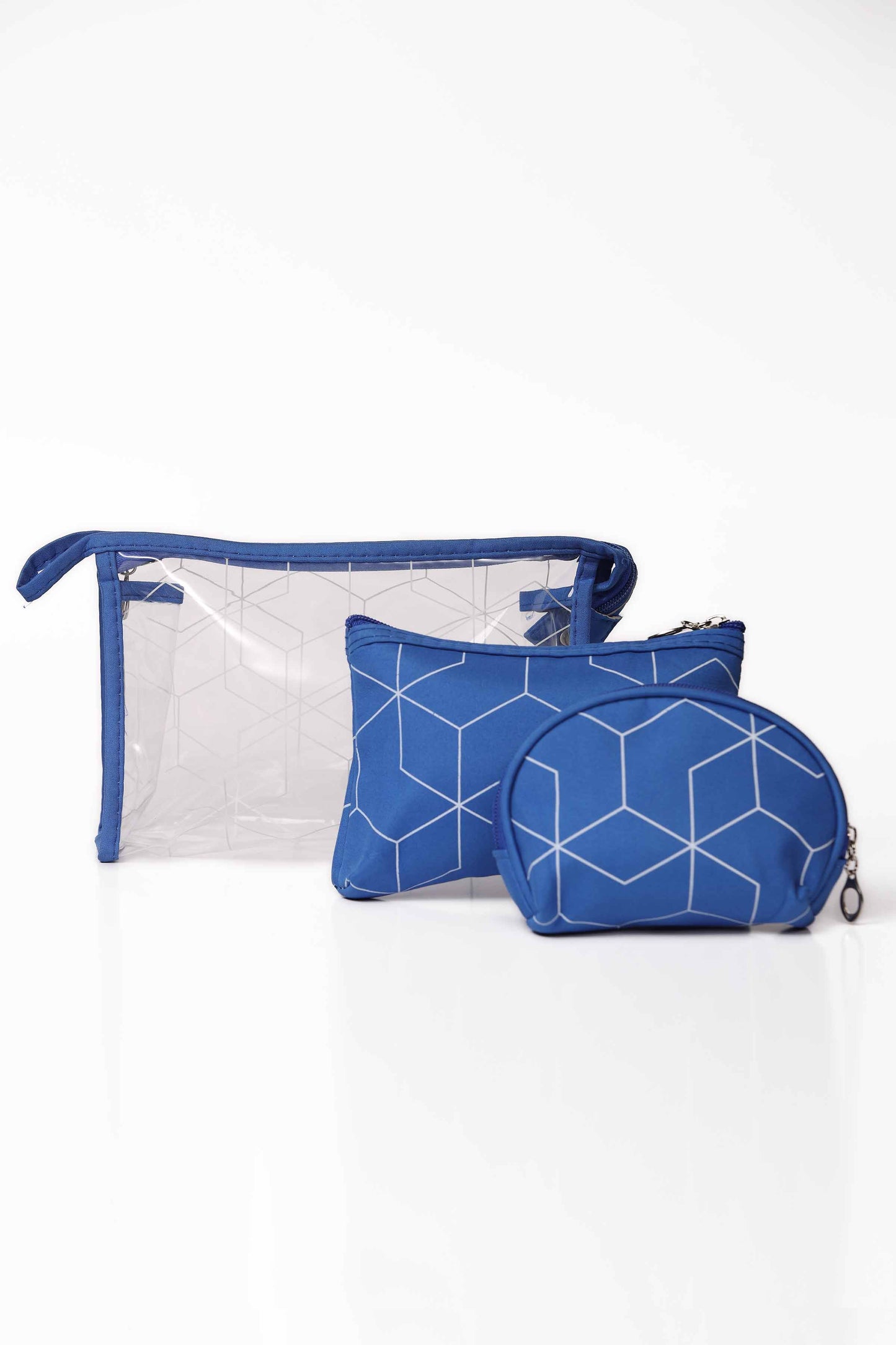 Nishat Linen - Royal Blue Vanity Bag-429182121