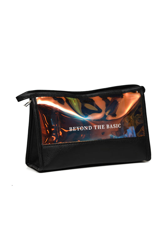 Nishat Linen - Black Vanity Bag-429292103-S22
