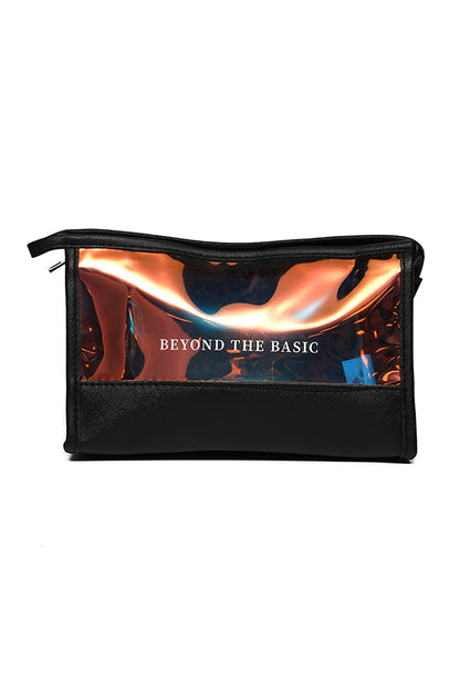 Nishat Linen - Black Vanity Bag-429292103-S22