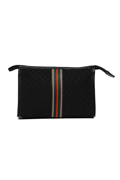 Nishat Linen - Black Vanity Bag-429322103-S22