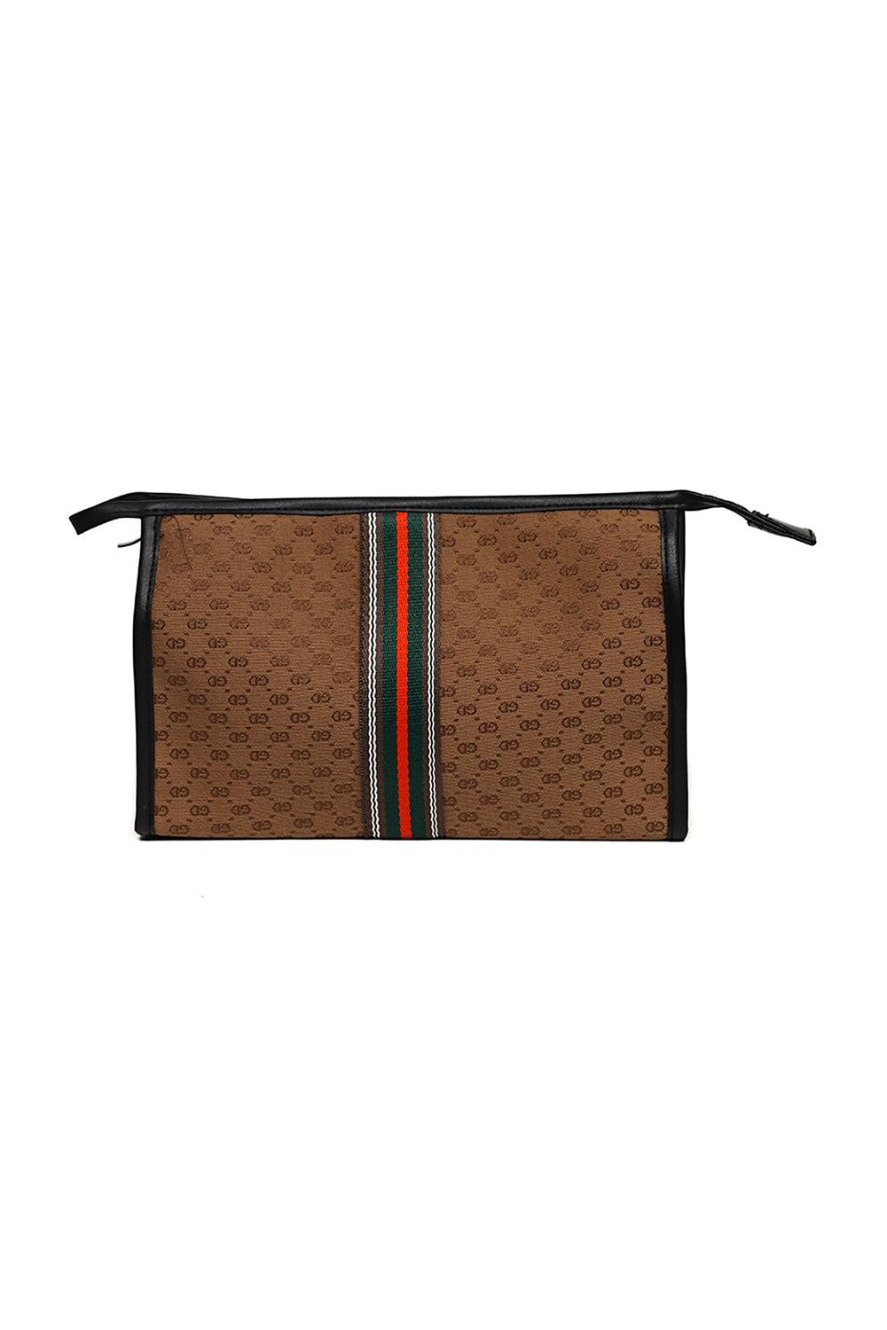 Nishat Linen - Coffee Vanity Bag-429322117-S22