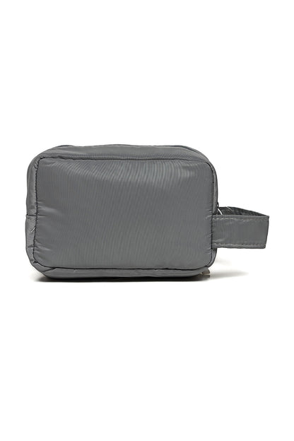 Nishat Linen - Dark Grey Vanity Bag-429362111-S22