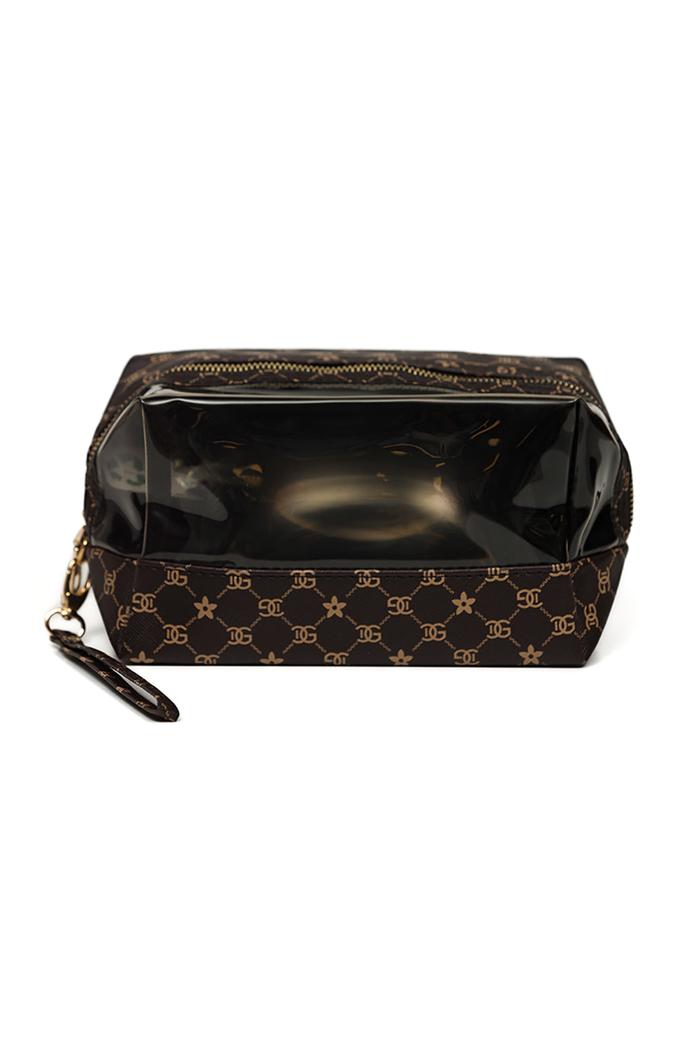 Nishat Linen - Coffee Vanity Bag-429432117-S22
