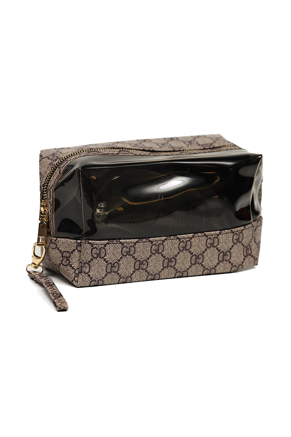 Nishat Linen - Brown Vanity Bag-429452113-S22