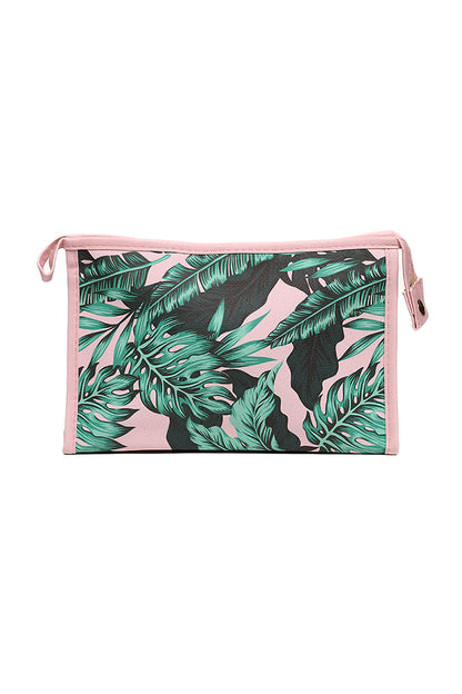 Nishat Linen - Pink & Green Vanity Bag-429462105-S22