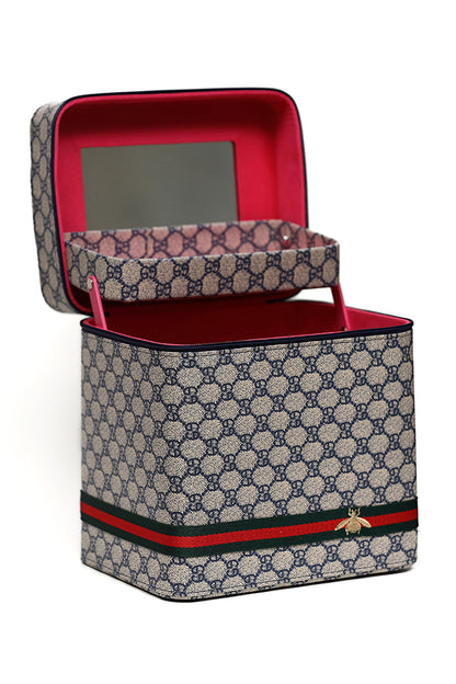Nishat Linen - Navy Vanity Bag-429492121-S22