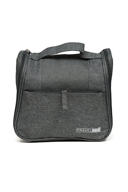 Nishat Linen - Grey Vanity Bag-429522111-S22
