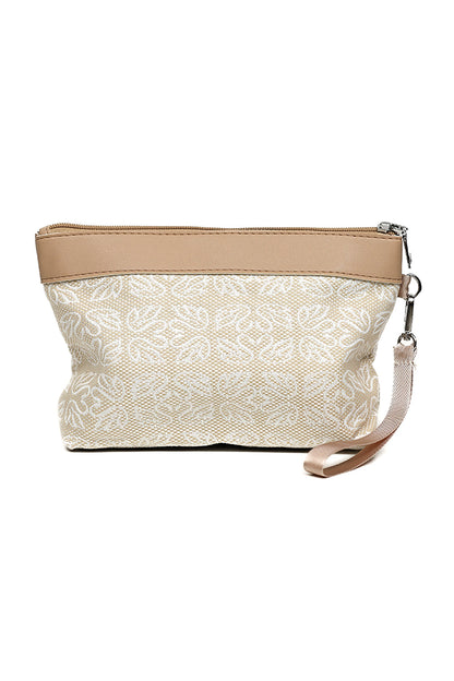 Nishat Linen - Beige Vanity Bag-429532118-S22
