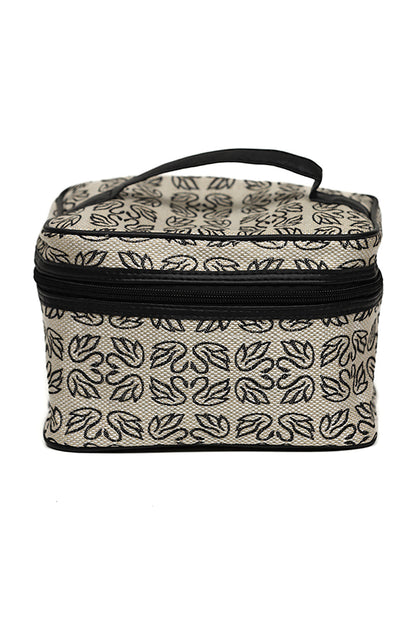 Nishat Linen - Black Vanity Bag-429542103-S22