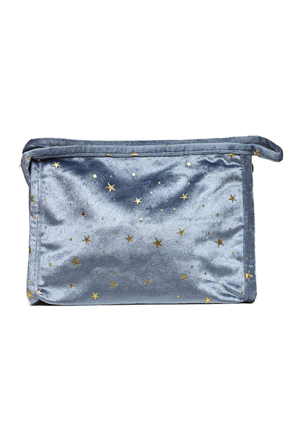 Nishat Linen - Blue Vanity Bag-429552108-S22