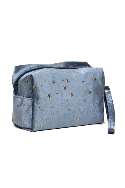 Nishat Linen - Blue Vanity Bag-429562108-S22