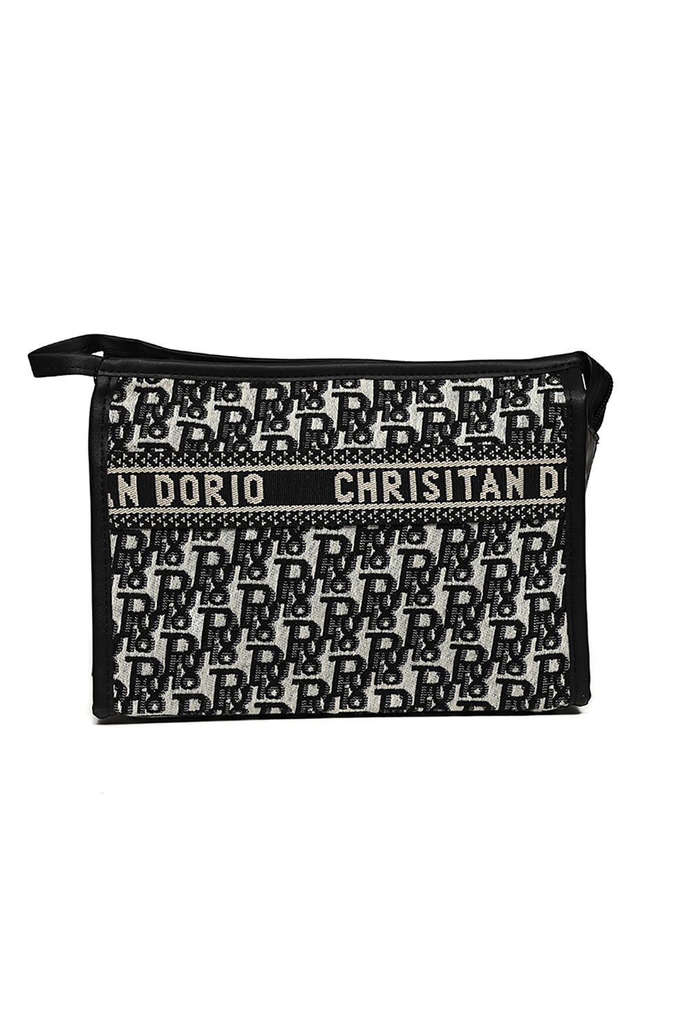 Nishat Linen - Black Vanity Bag-429572103-S22