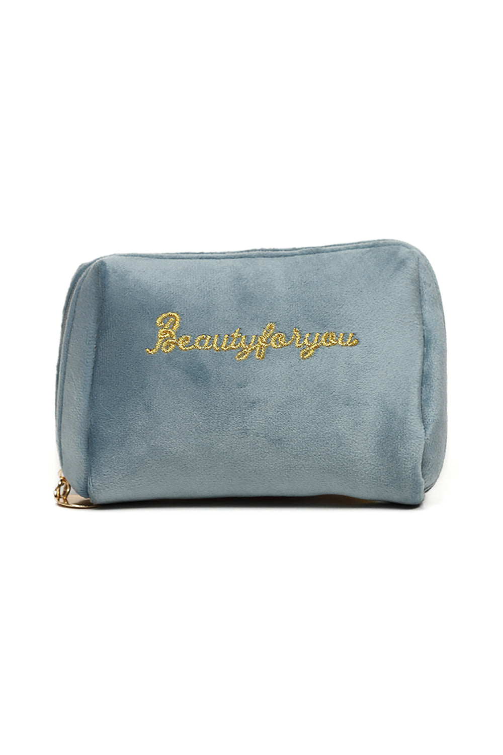 Nishat Linen - Light Blue Vanity Bag-429582108-S22