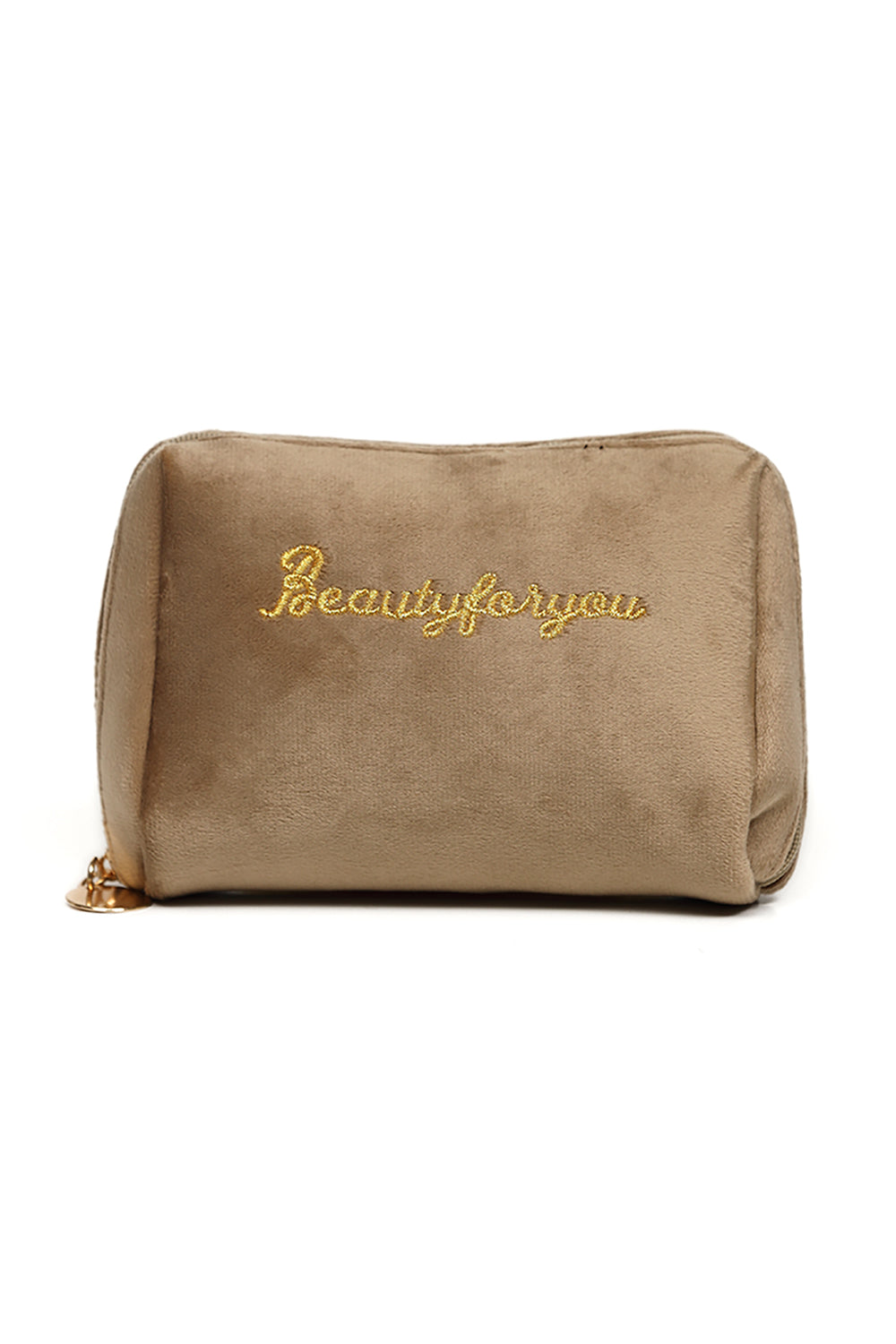 Nishat Linen - Khaki Vanity Bag-429582130-S22