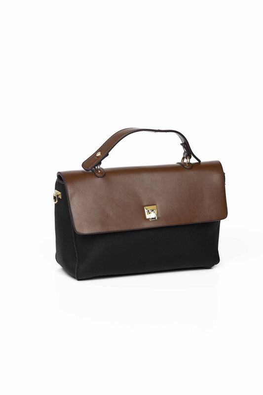 Nishat Linen - Black Shoulder Bag-430052103