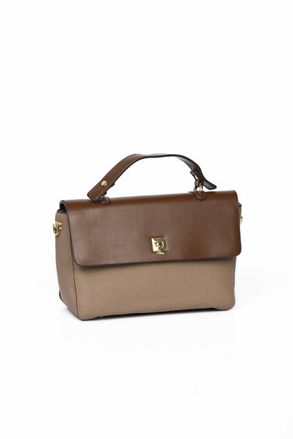 Nishat Linen - Khaki Shoulder Bag-430052130