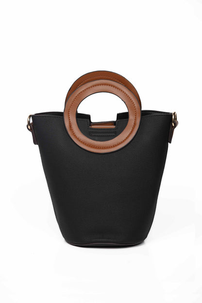 Nishat Linen - Black Shoulder Bag-430072103