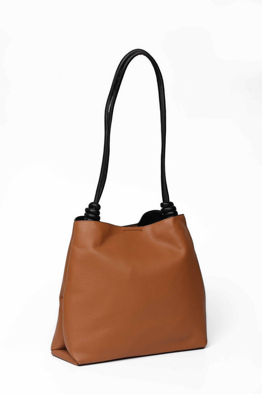 Nishat Linen - Brown Hand Bag-430082113