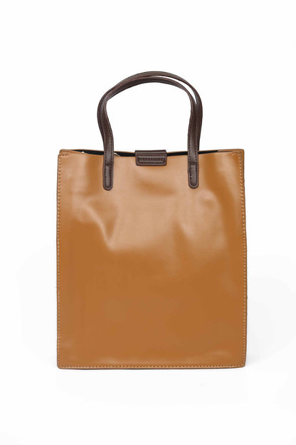 Nishat Linen - Yellowish Brown Hand Bag-430162102