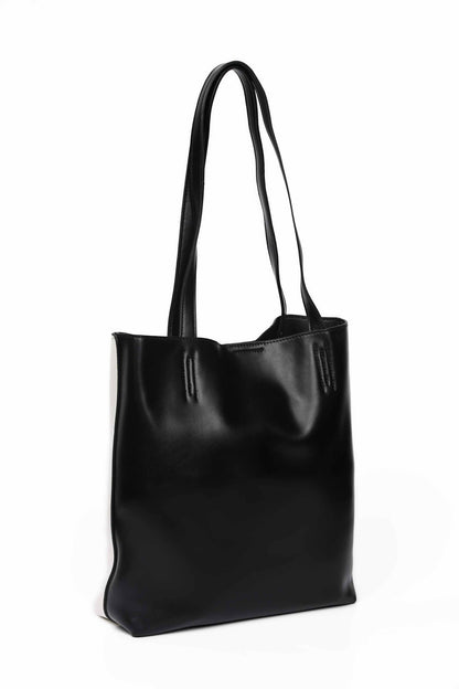 Nishat Linen - Black & Off White Hand Bag-430192103