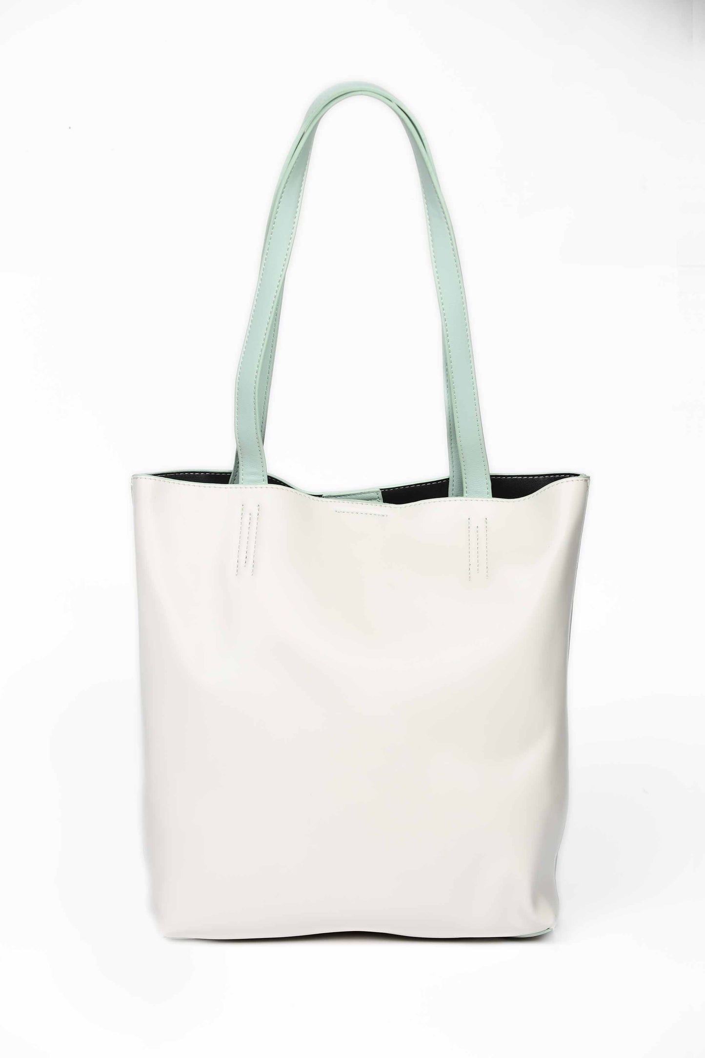Nishat Linen - Green & Off White Hand Bag-430192104