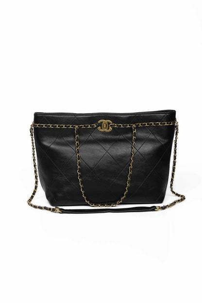 Nishat Linen - Black Hand Bag-430212103