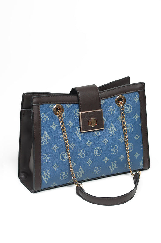 Nishat Linen - Blue Hand Bag-430242108-W22