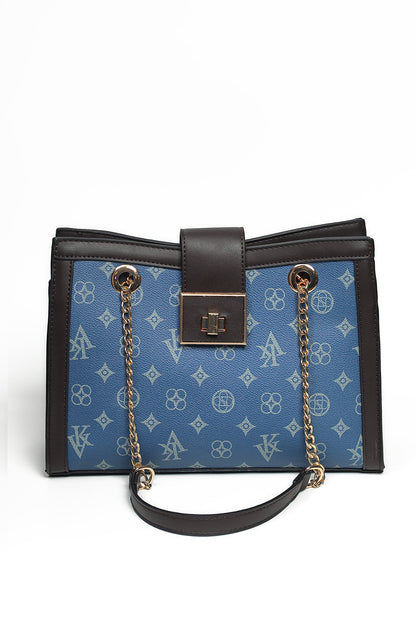Nishat Linen - Blue Hand Bag-430242108-W22