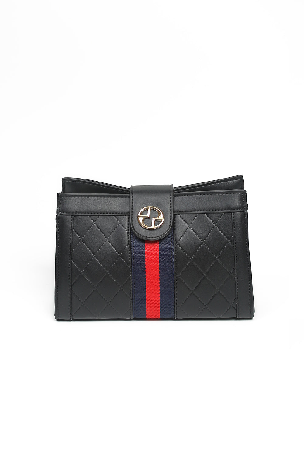Nishat Linen - Black Shoulder Bag-430302103-W22