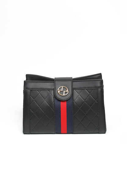 Nishat Linen - Black Shoulder Bag-430302103-W22