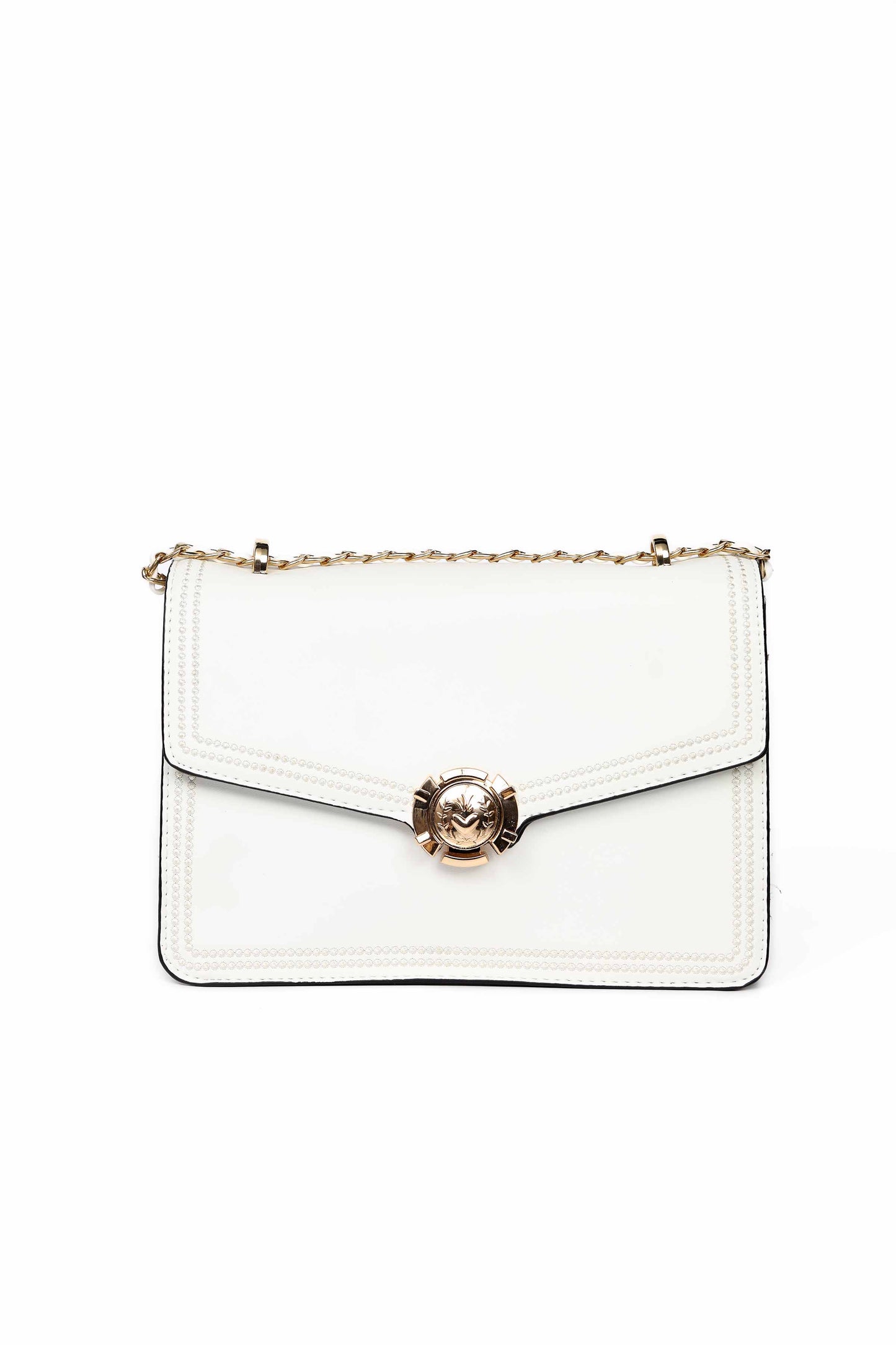 Nishat Linen - White Hand Bag-430352112