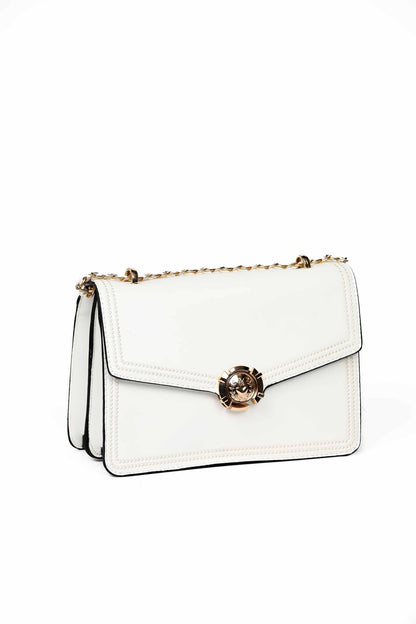 Nishat Linen - White Hand Bag-430352112