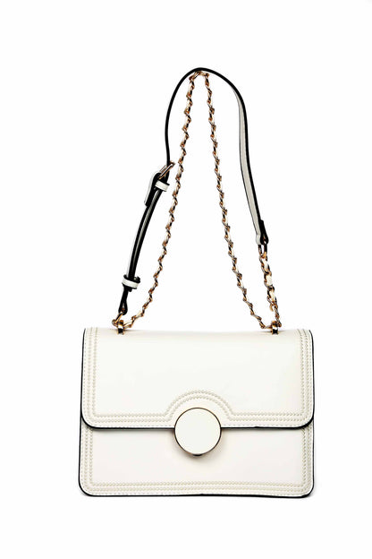 Nishat Linen - White Shoulder Bag-430362112