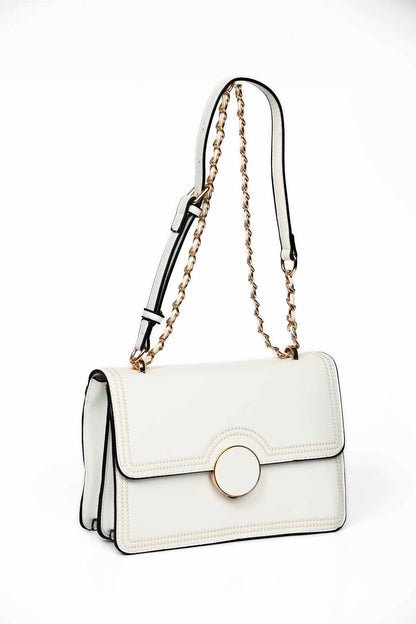 Nishat Linen - White Shoulder Bag-430362112