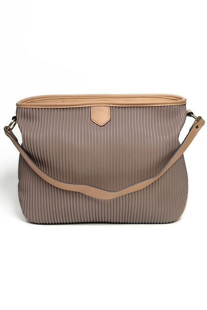 Nishat Linen - Grey Hand Bag-430372111-W22
