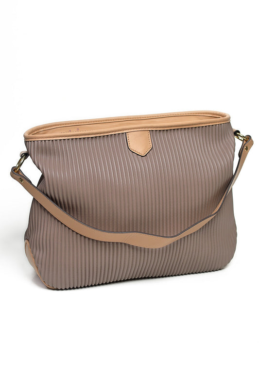 Nishat Linen - Grey Hand Bag-430372111-W22